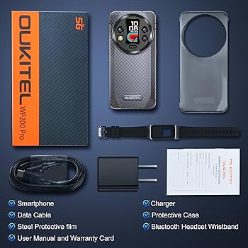 Amazon.com: OUKITEL WP200 Pro Android 15 5G Rugged
